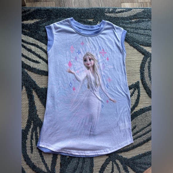 🔥Disney Frozen Elsa Night Shirt Nightgown Pajamas - Picture 2 of 4